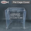 Transparente EVA Visível À Prova D &#39;Água Cat Crate Covers Dog Kennel Cover